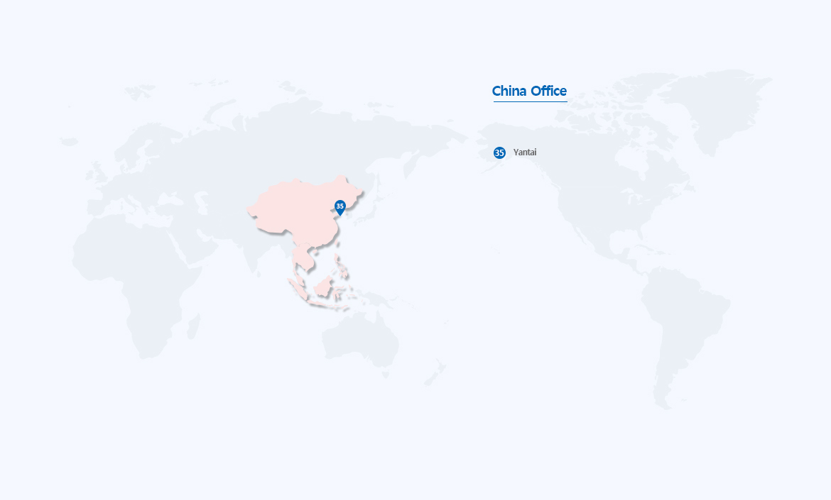 China Office map image